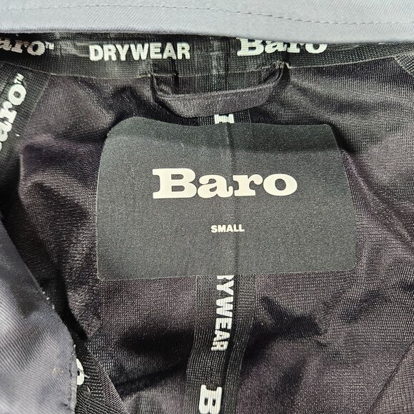 Baro Jacket Mens Small Gray The Brockton Waterproof Lightweight Rain Gorp Parka - Picture 4 of 15